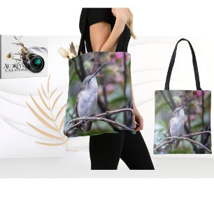 Tote Bag Colibri à gorge rubis
