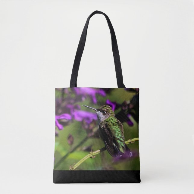 Tote Bag Colibri à gorge rubis Fourre-tout (Devant)