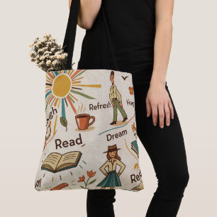 Tote Bag Collage de journée lumineuse