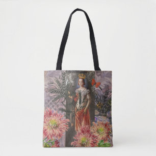 Tote Bag Collage de la déesse céleste Vierge : Céleste vint
