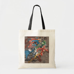 Tote Bag Collage de la Ligue de Justice