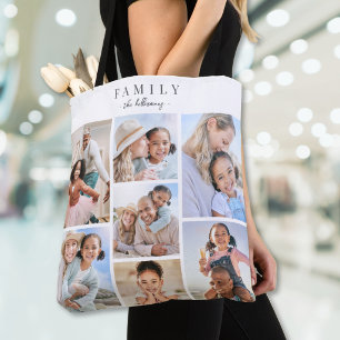 Tote Bag Collage de photos de famille
