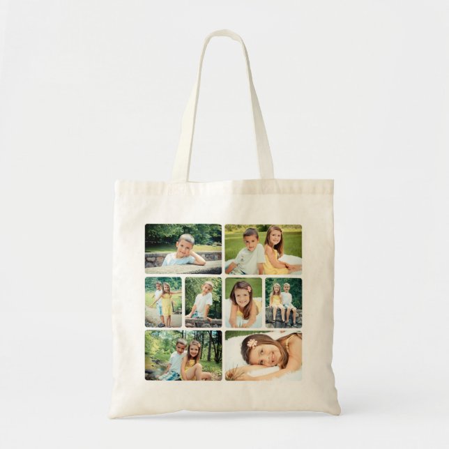 Tote Bag Collage photo (Devant)