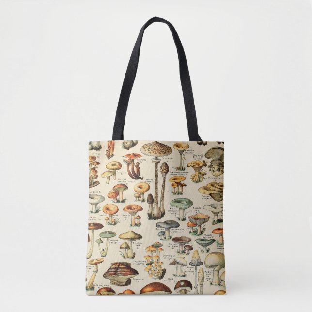 Tote Bag Collection de champignons    (Devant)