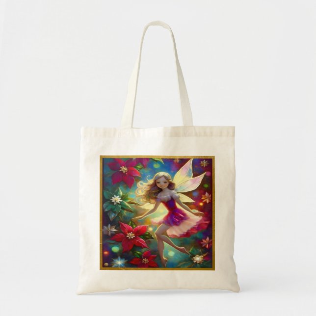 Tote Bag Collection de fées de Noël - Cheveux de lune de ce (Devant)