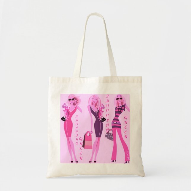 TOTE BAG COLLECTION DE REINE D'ACHATS (Devant)