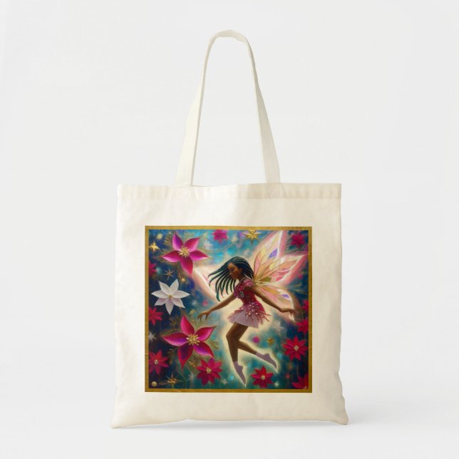 Tote Bag Collection Fée de Noël - Cornouailles Braids Cheve (Devant)