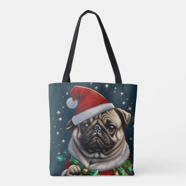 Tote Bag Collection Puggy Claus (Dos)