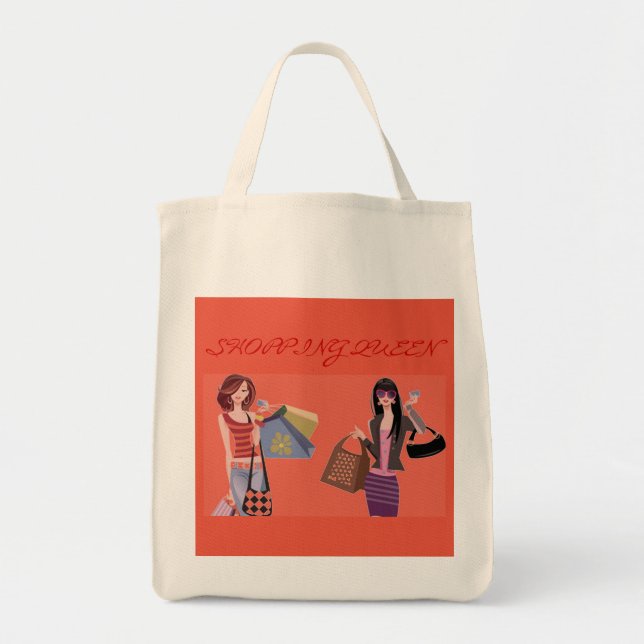 TOTE BAG COLLECTION REINE DU SHOPPING (Devant)