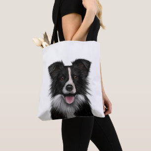 Tote Bag Collie frontalière - Chien de mouton