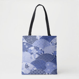 Tote Bag Collines et rivières vintages du Japon
