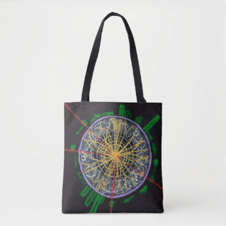 Tote Bag Collisions de protons à la fourre-tout double face