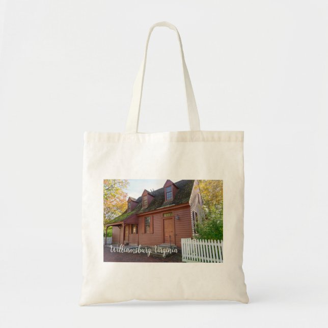 Tote Bag Colonial Williamsburg Virginie (Devant)
