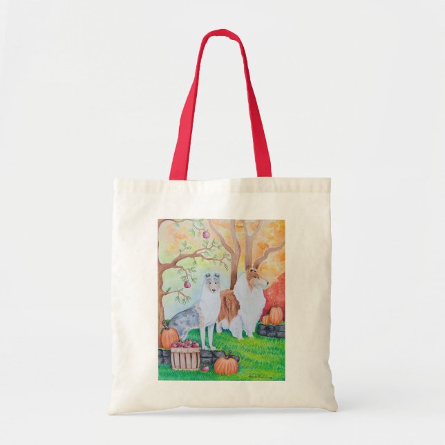 Tote Bag Colonnes automnales (Devant)