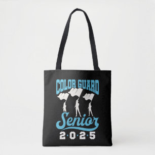 Tote Bag Color Guard Senior 2025 Class Flags Graduation