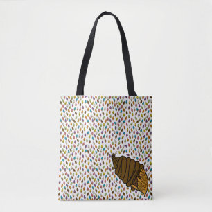 Tote Bag Coloré Chocolat Ice Crème Cone icecreamliciouS