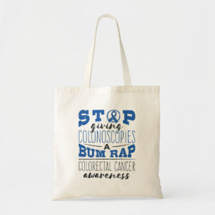 Tote Bag Colorectal Cancer Sensibilisation Colonoscopie Bum