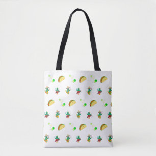 Tote Bag Colorful Festive Cinco de Mayo 2025 Dancing Cactus
