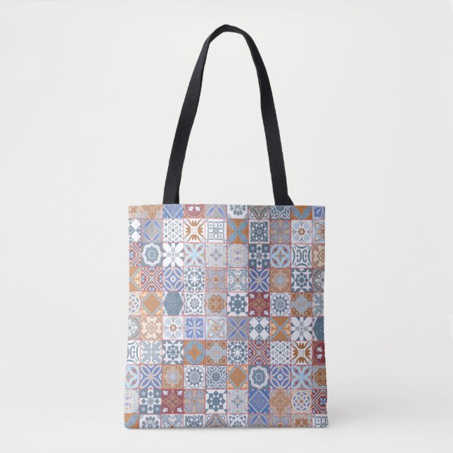 Tote Bag Colorful Moroccan (Devant)