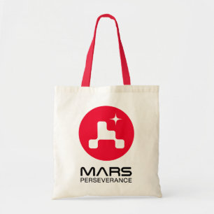 Tote Bag Comet rouge de la NASA Mars Perseverance Rover Log
