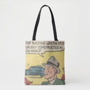 Tote Bag Comics Vintages les années 50   Meilleur cadeau po
