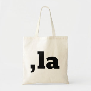 Tote Bag Comma La Kamala Harris - Conception de texte custo