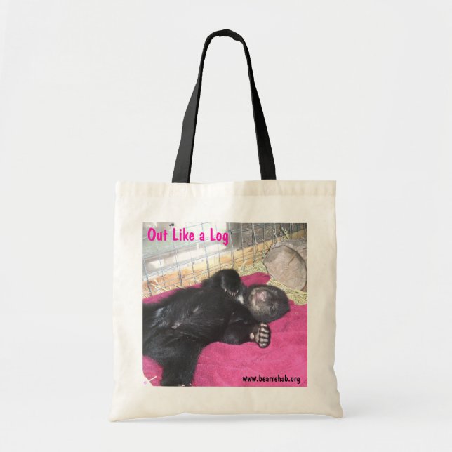Tote Bag Comme un rondin Fourre-tout (Devant)