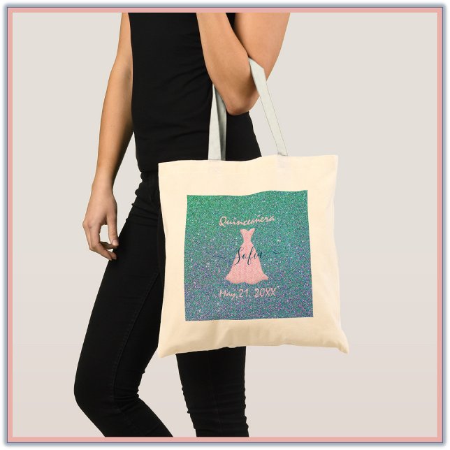 Tote Bag Commémoration de Quinceanera (Créateur téléchargé)