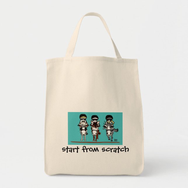 Tote Bag commencer à partir de zéro (Devant)