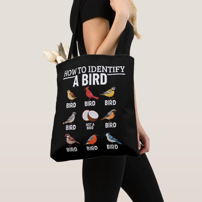 Tote Bag Comment Identifier Un Oiseau Drôle À Observer (De près)
