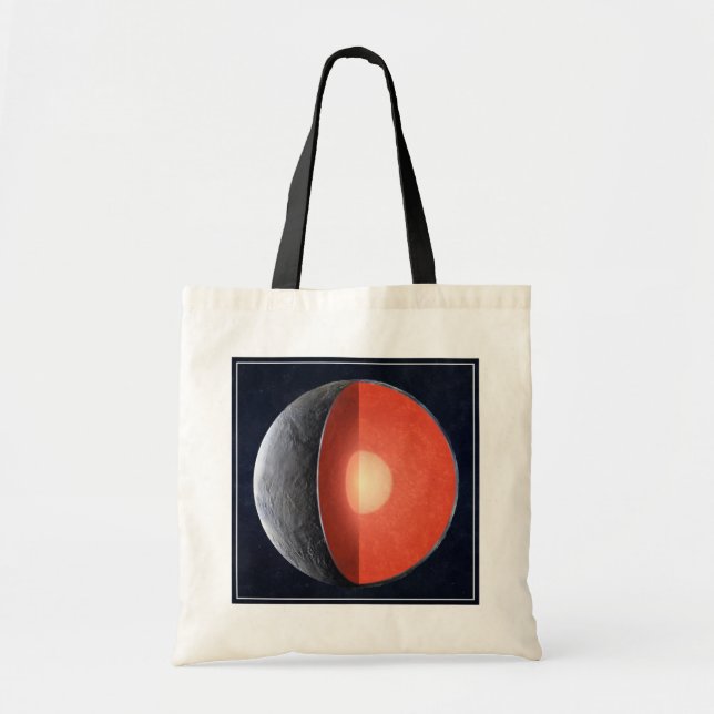 Tote Bag Comment Une Planète Rocheuse Se Forme. (Devant)