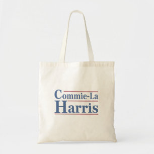 Tote Bag Commie-La Harris 2024 Funny Anti Kamala Harris