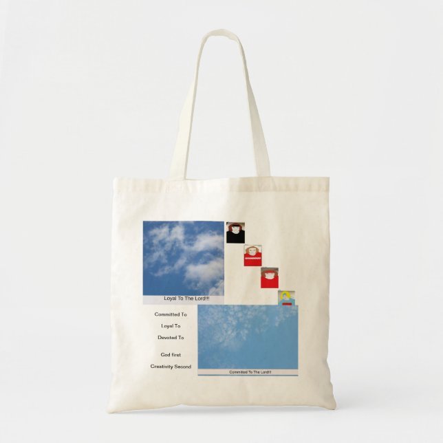 Tote Bag Committed To Devoted To (Devant)