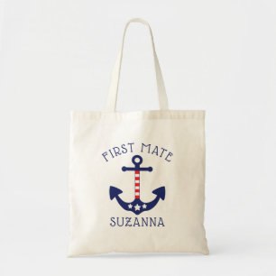 Tote Bag Compagnon patriote d'Ancre nautique le premier