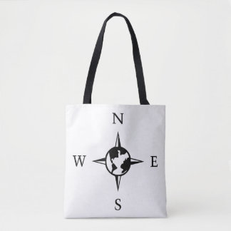 Tote Bag Compas du monde