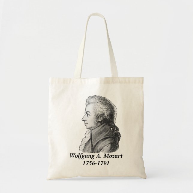 Tote Bag Compositeur - Mozart (Devant)