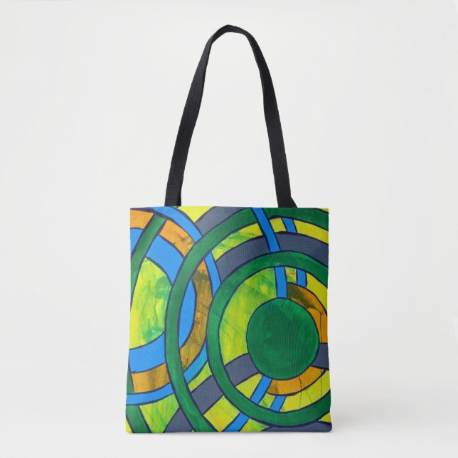 Tote Bag Composition #28 par Michael Moffa (Devant)