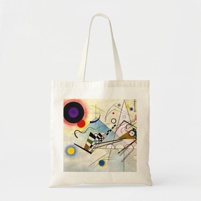 Tote Bag Composition 8 de Kandinsky (Devant)