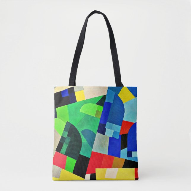 Tote Bag Composition, art abstrait par Otto Freundlich (Devant)