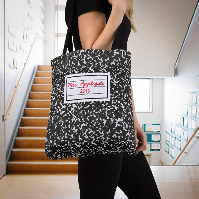 Tote Bag Composition Carnet de l'enseignant (Créateur téléchargé)