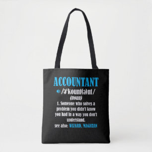 Tote Bag Comptabilité drôle de définition d'idée de cad