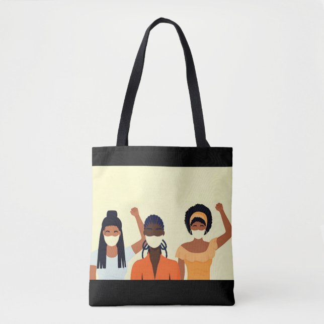 Tote Bag Compter chaque respiration  (Devant)