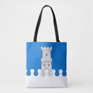 Tote Bag Comté de chiens lugubres insigne de populace