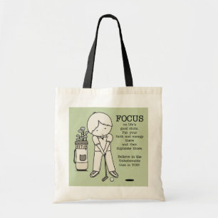 Tote Bag Concentration sur le bien