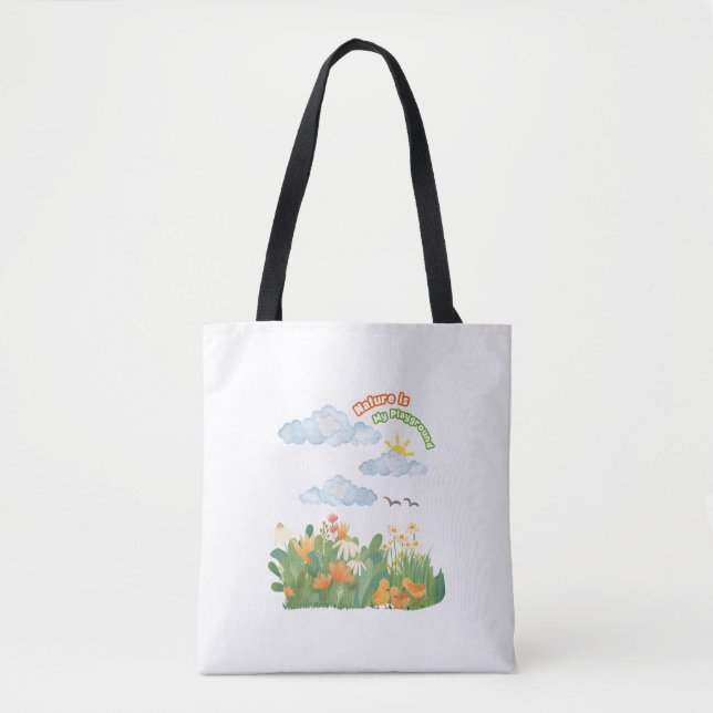 Tote Bag Conception de bébés oiseaux (Devant)