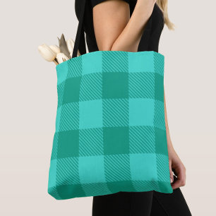 Tote Bag Conception de carreaux de vichy à carreaux sarcell