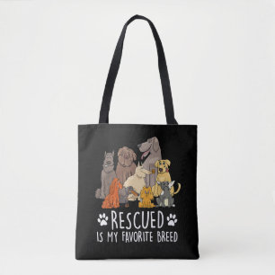 Tote Bag Conception de chien drôle pour hommes et femmes av