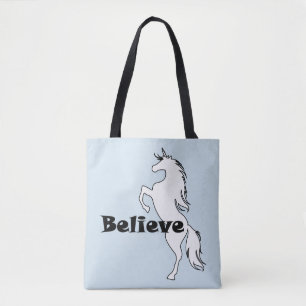 Tote Bag Conception de Croyance Unicorne - Tot Tout-Sur-Imp
