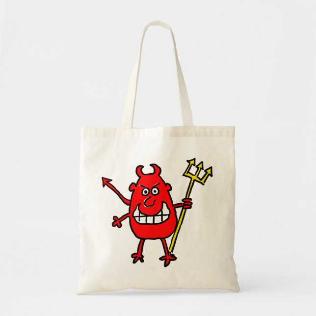Tote Bag Conception de Diable Dames (Devant)