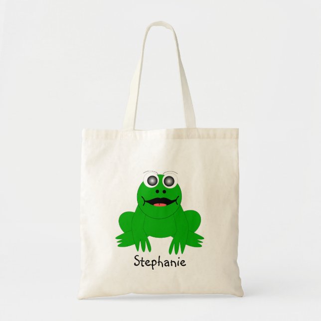 Tote Bag Conception de grenouille (Devant)